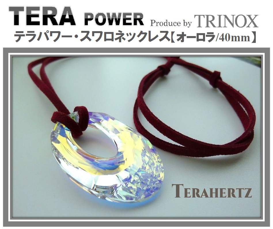 1 【オーロラ】 テラパワー スワロネックレス